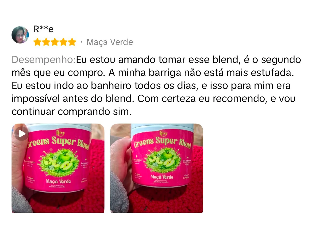 Depoimento 10 de cliente da Bivy