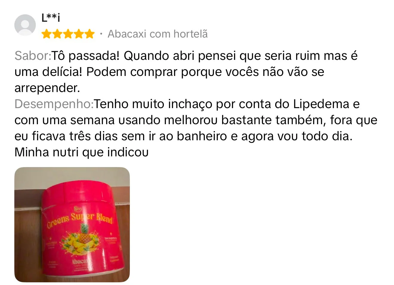 Depoimento 16 de cliente da Bivy